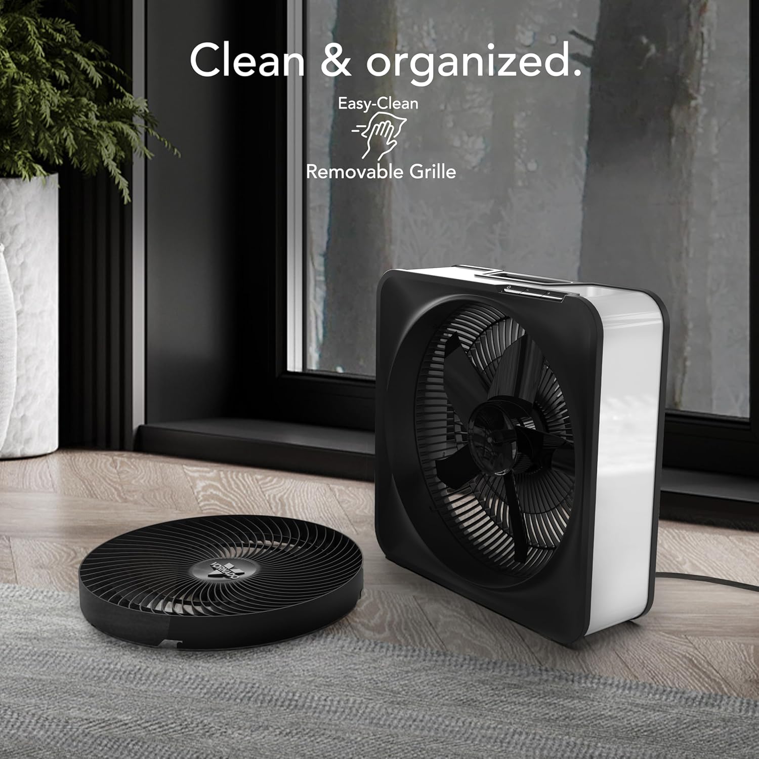 Vornado Model 80 High Speed Fan with Removable Grille, 5 Speed Settings, Powerful Airflow, Air Circulation throughout the Room, Quiet Operation
