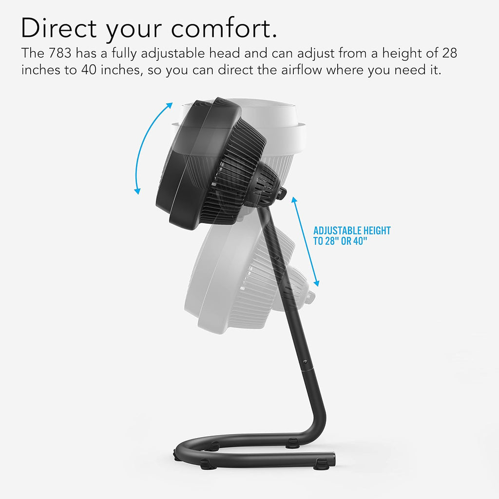 Vornado 783 Full-Size Whole Room Air Circulator Fan with Adjustable Height