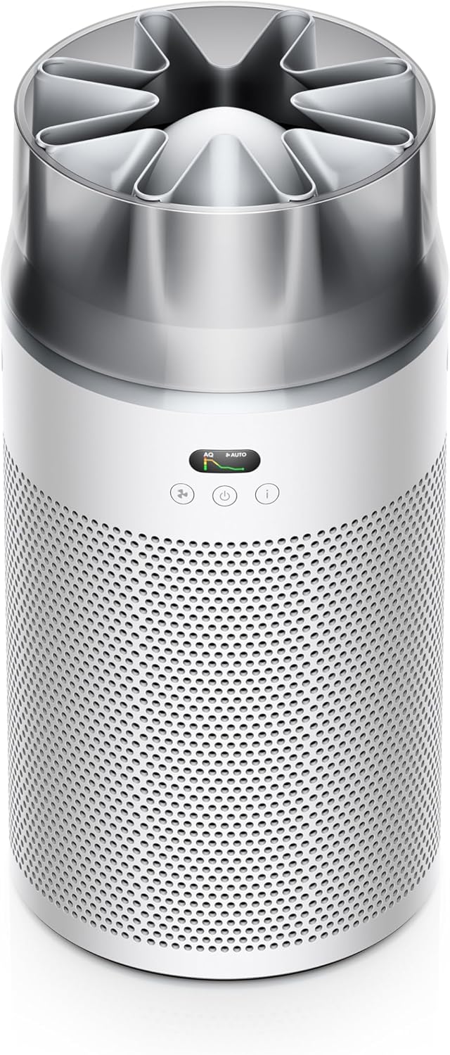 Dyson Hushjet Compact Purifier, Whisper-quiet Whole-room Air Purification
