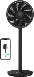 Duux Whisper Flex 2 Smart Fan, 13dB, Remote Control, Alexa & Smart App, 30 Cooling Speeds, Adjustable from Desk to Standing Fan, Up-Down Left-Right Oscillation