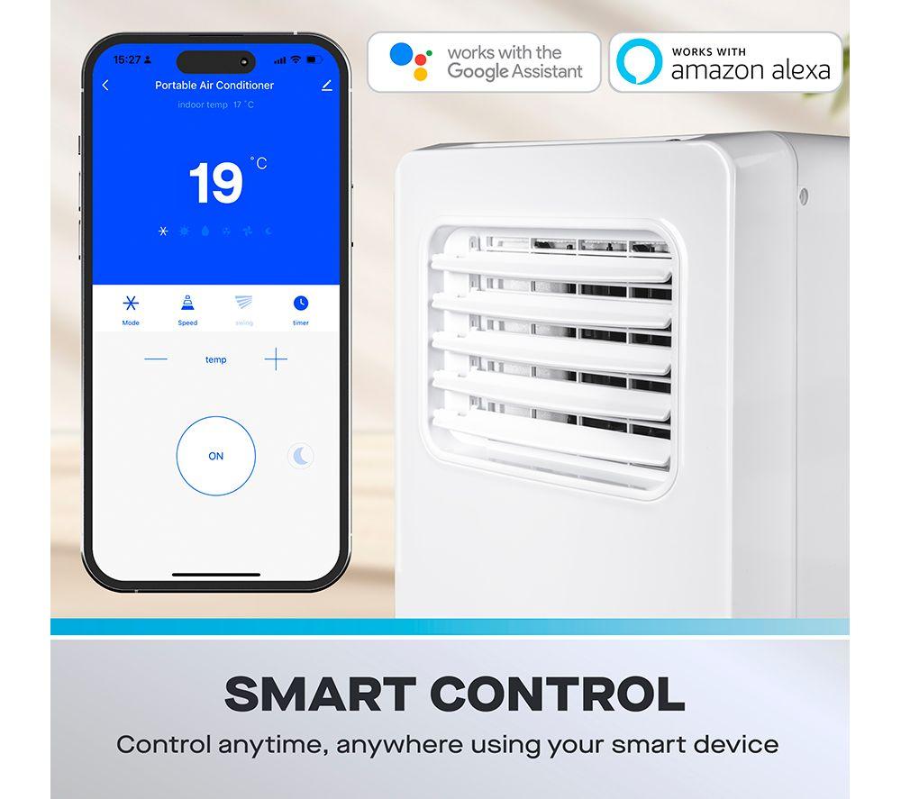 DAEWOO COL1600GE 9000 BTU Smart Air Conditioner Heater & Dehumidifier