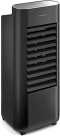 TROTEC Air Cooler PAE 22, 4 Fan Speeds, 3-in-1: Air Cooling, Ventilation, Humidification, Remote Control, Night Mode, Timer, Office, Home, Black