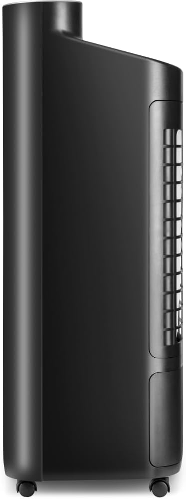 TROTEC Air Cooler PAE 22, 4 Fan Speeds, 3-in-1: Air Cooling, Ventilation, Humidification, Remote Control, Night Mode, Timer, Office, Home, Black