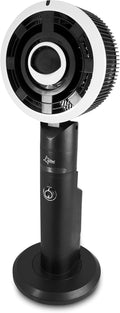 SUNTEC Fan with Water Cooling incl. Monsun Vario Remote Control | Water Mist Spray | Quiet Humidifier with Timer Function | Pedestal Fan | Perfect Room Humidifier for Bedroom, Office