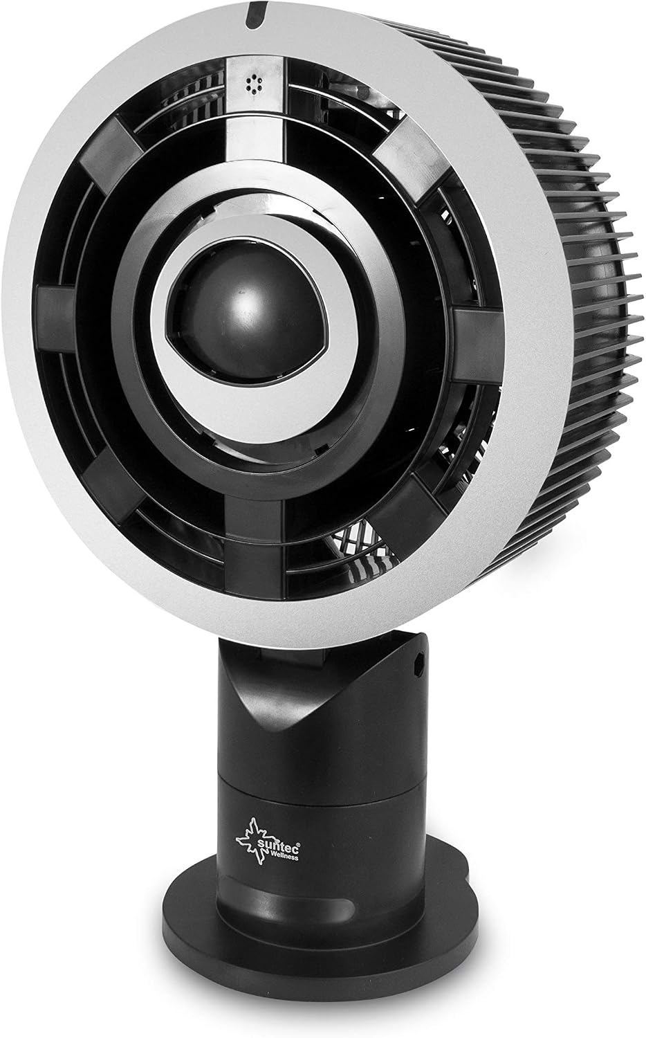 SUNTEC Fan with Water Cooling incl. Monsun Vario Remote Control | Water Mist Spray | Quiet Humidifier with Timer Function | Pedestal Fan | Perfect Room Humidifier for Bedroom, Office