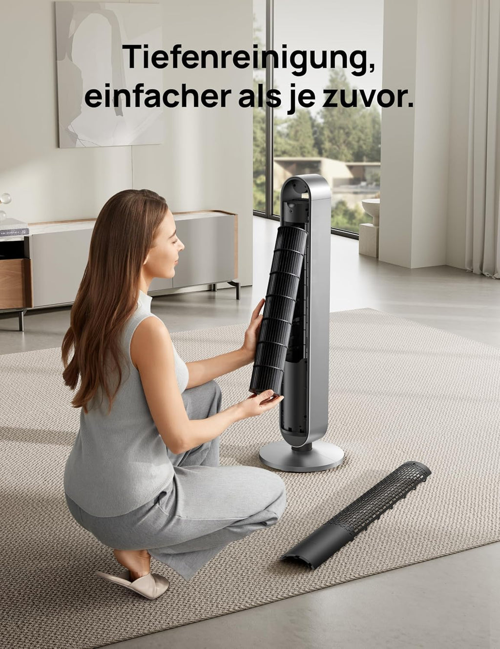 DREO Smart Tower Fan Very Quiet, 120° Oscillating Fan with Cooling, 25dB Pedestal Fan with Remote Control for Bedroom, 12 Speeds, 4 Modes, 12-Hour Timer, Pilot Max S