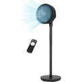 Russell Hobbs 8" Pedestal Circulator Fan – 5 Speeds, Turbo, Remote (RHPCF825B)