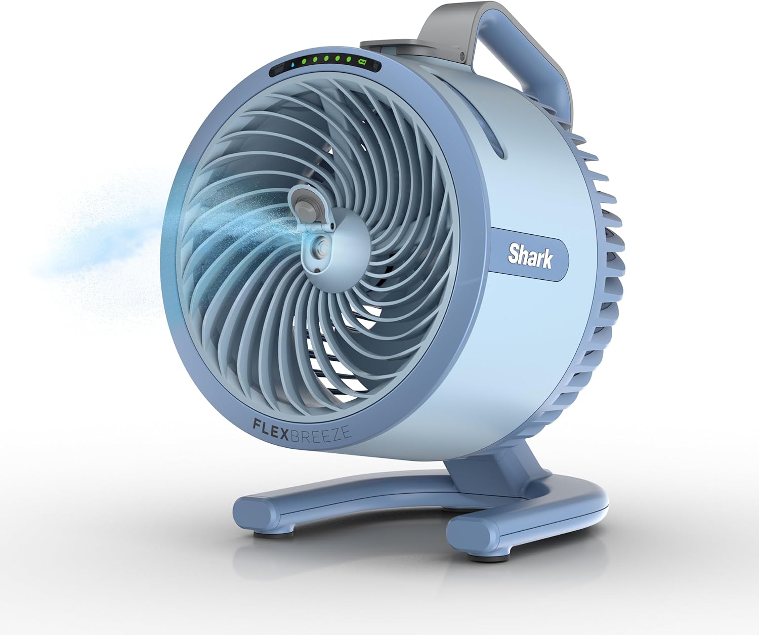Shark FlexBreeze HydroGo Pro Fan - Powerful portable fan, indoor & outdoor, dry-touch evaporative mist, corded & cordless, 5 speeds