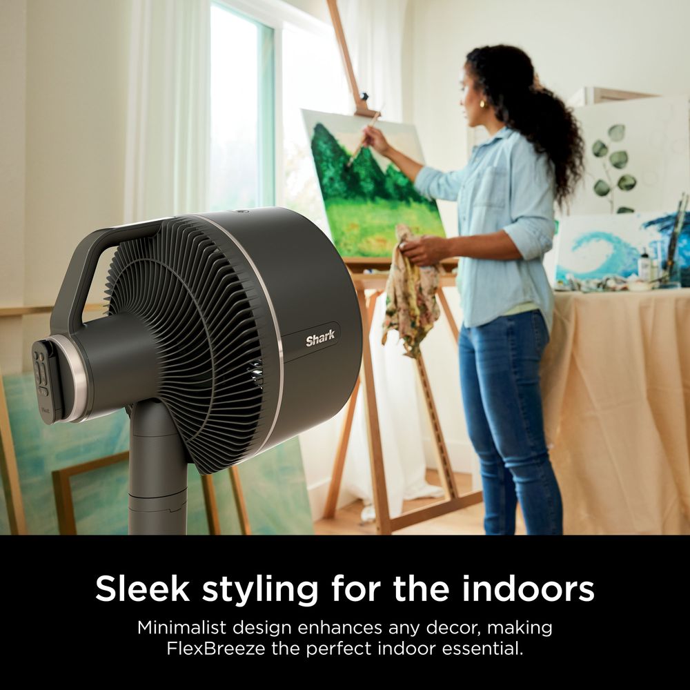 Shark FlexBreeze Cordless Fan with InstaCool Misting – Up to 24h, 5 Speeds