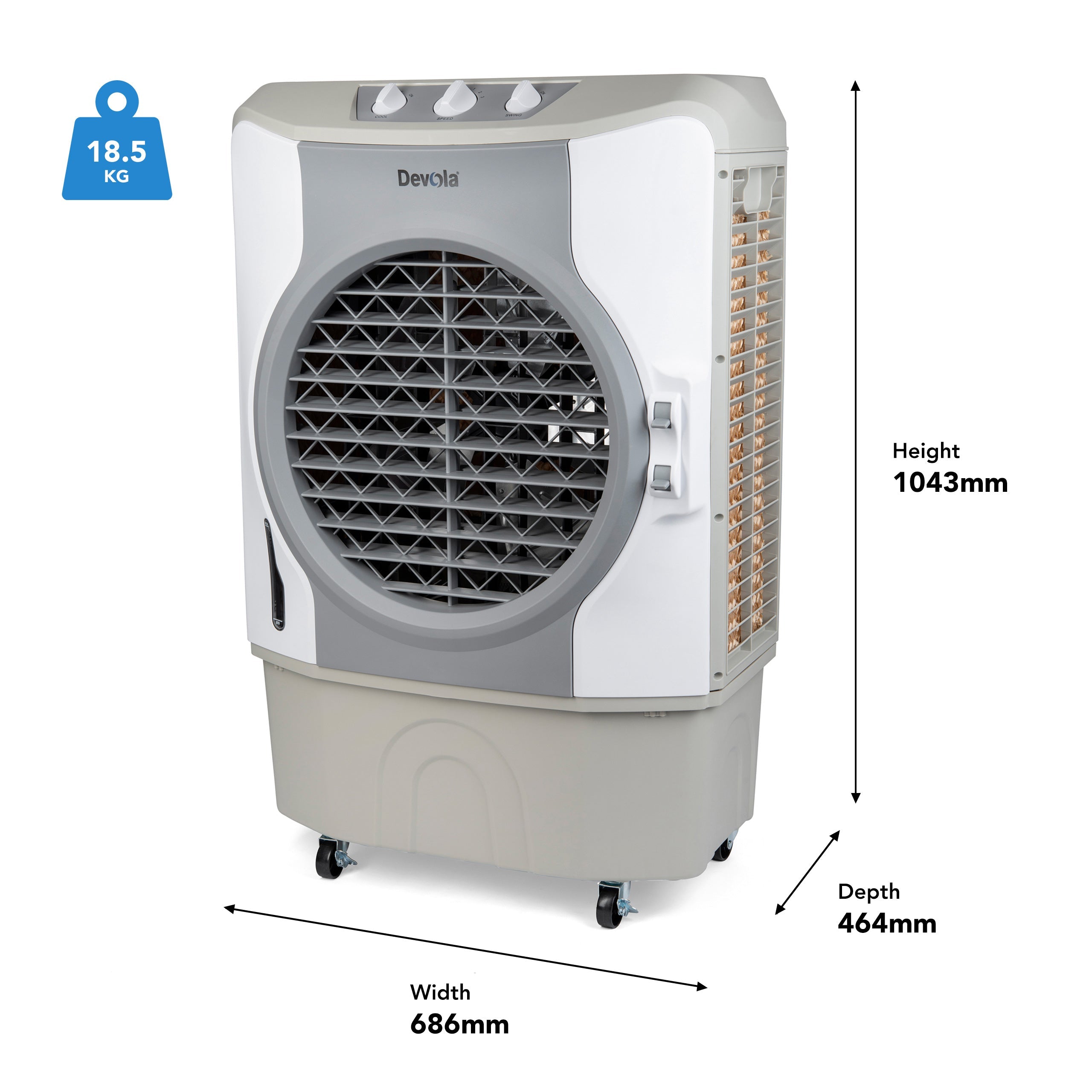 Devola Evaporative Air Cooler DVCO60P