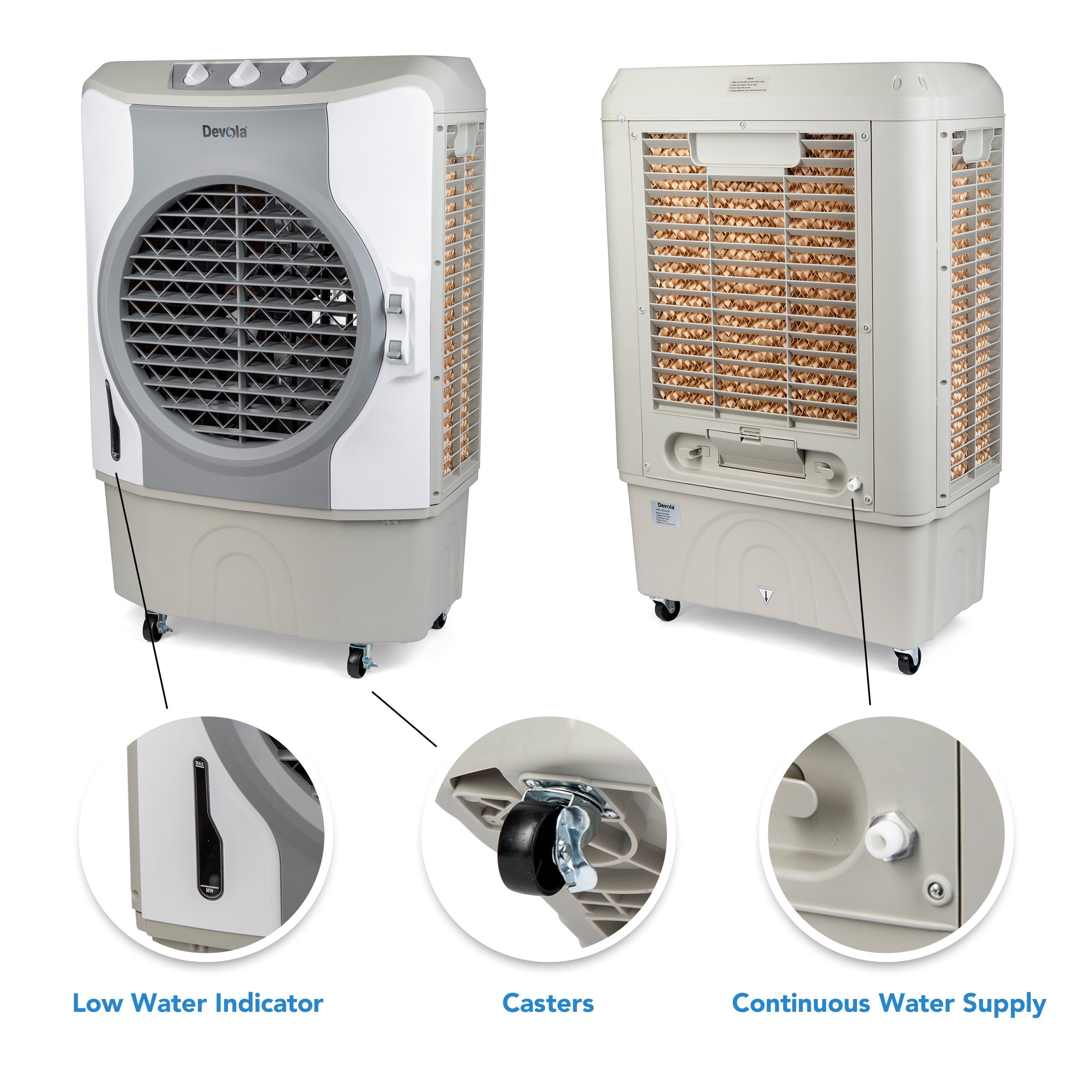 Devola Evaporative Air Cooler DVCO60P