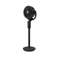 Devola Platinum Low Noise 8 Inch Air Circulator Pedestal Fan, Grey - DVPF8DCB