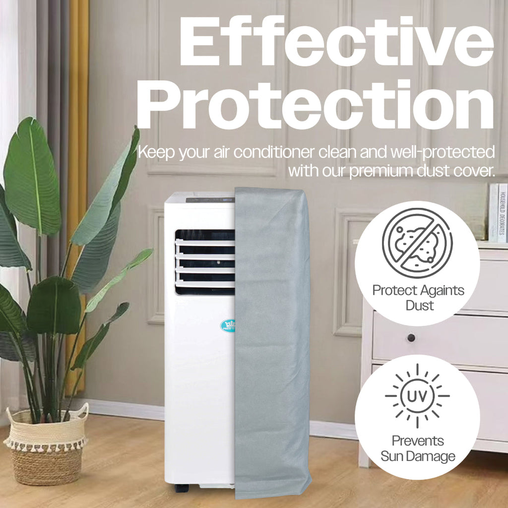 Prem-i-air 4-in-1, 8,000 Btu Portable Air Conditioner, with Remote,WiFi & dust filter, White