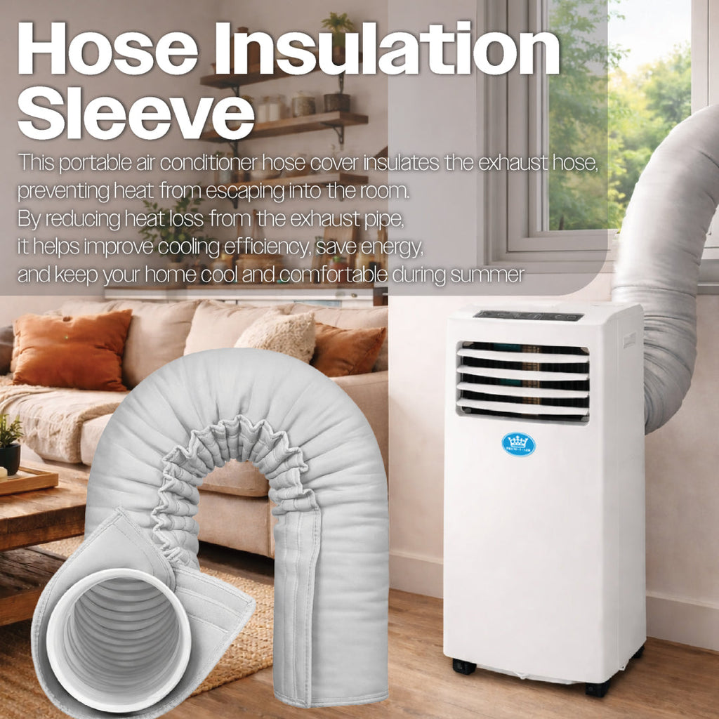 Prem-i-air 4-in-1, 8,000 Btu Portable Air Conditioner, with Remote,WiFi & dust filter, White