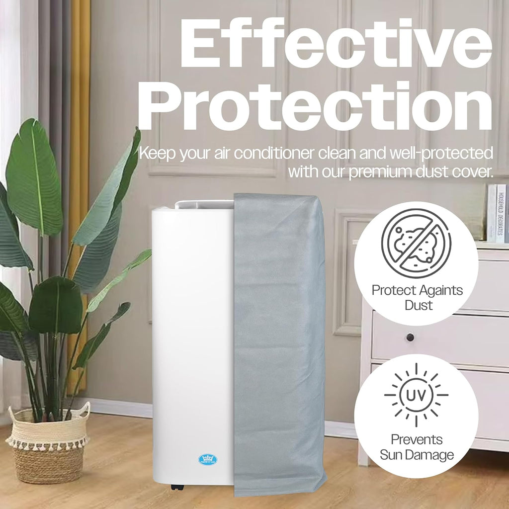 Premiair 12,000BTU Portable Air Conditioner with Remote Control, Window Kit and Dust Cover - EH1924