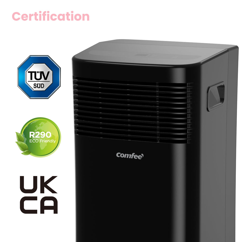 Midea Comfee 2.0kW 7000BTU Portable Air Conditioner - Black - MPPHA-07CRN7-QB6-L1(C) - MPPHA-07CRN7-COM-BL