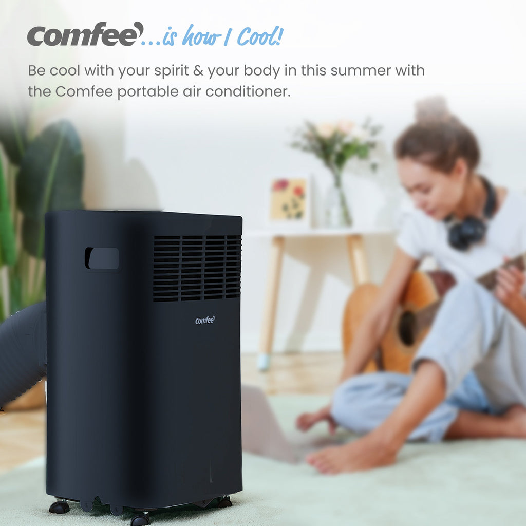 Midea Comfee 2.0kW 7000BTU Portable Air Conditioner - Black - MPPHA-07CRN7-QB6-L1(C) - MPPHA-07CRN7-COM-BL
