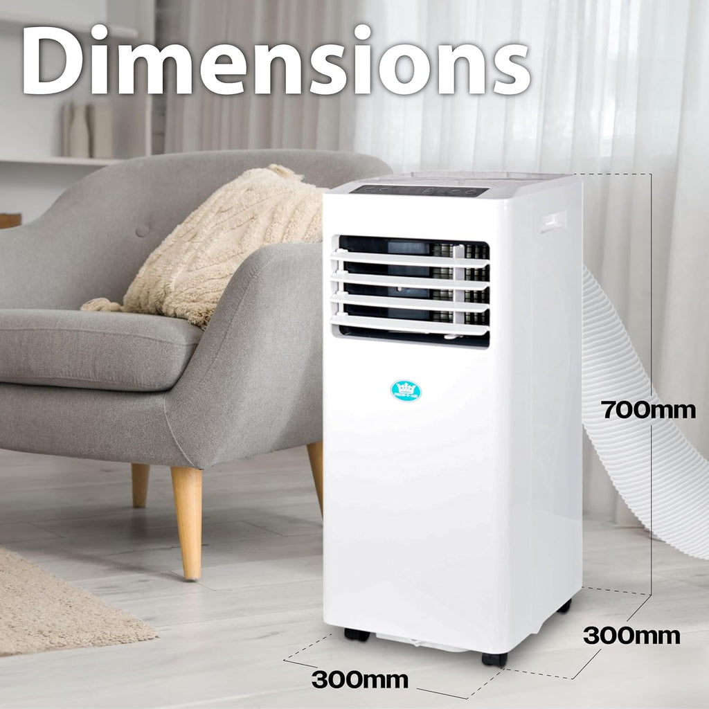Premiair 8,000 BTU Portable Air Conditioner with Remote Control, Window Kit and Dust Cover - EH1922