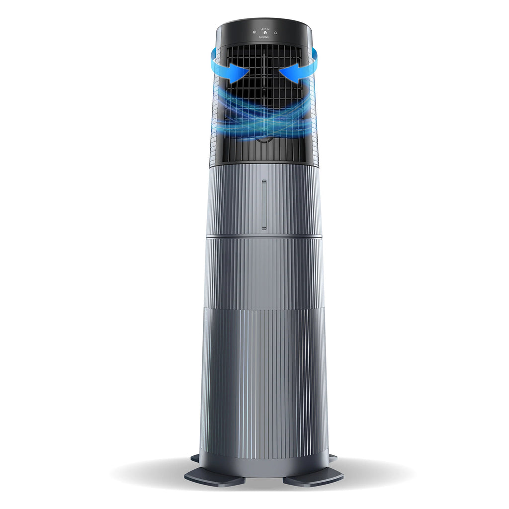 Symphony Duet i-S 2-in-1 Detachable Pedestal Evaporative Air Cooler & Fan - DUET-I-S