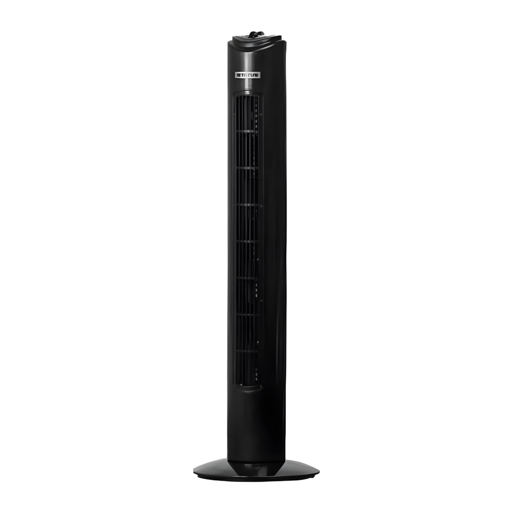 Status 32" Oscillating Tower Fan - 3 Speed, 120 Timer, 360 Degree - Black - S32BTOWERFAN