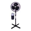 Prem-i-air 40W 16" Pedestal Fan with Remote Black - EH1826BLK
