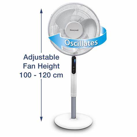 Honeywell QuietSet Oscillating Pedestal Fan - White - HSF600WE1