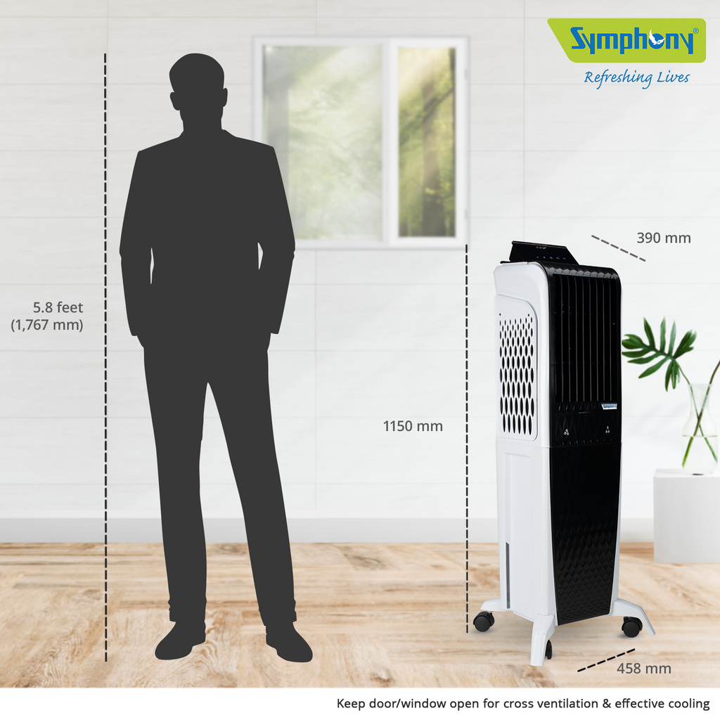 Symphony Diet 3D 40i Evaporative Air Cooler - DIET3D40i