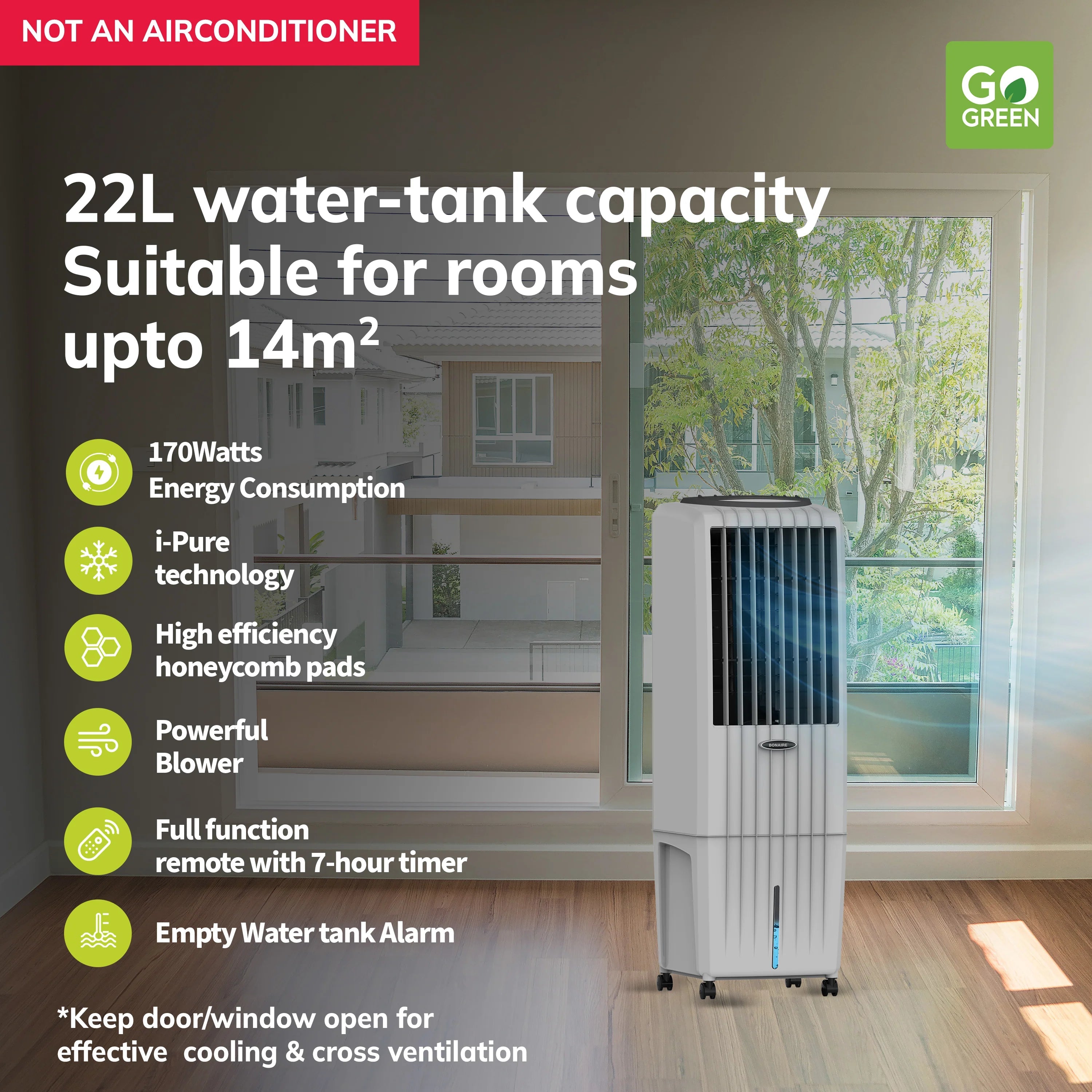 Symphony Diet 22i Evaporative Air Cooler - DiET22i