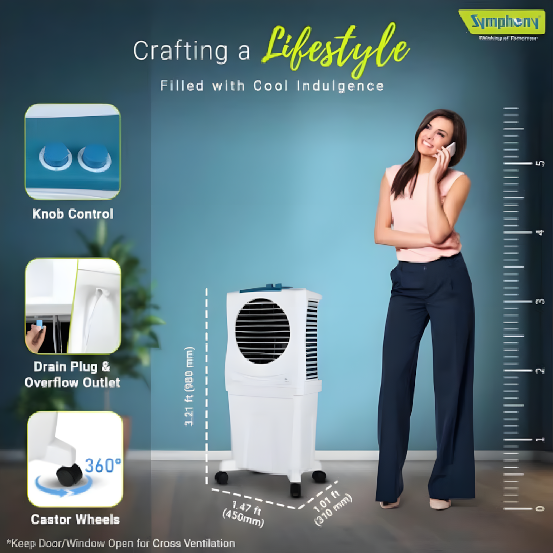 Symphony Sumo 40XL Desert Evaporative Air Cooler - Sumo40XL