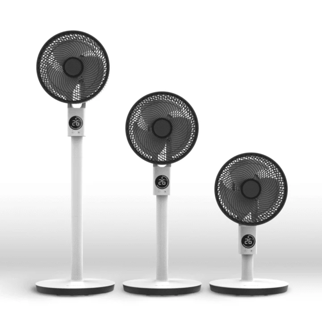 MeacoFan Sefte 10" Pedestal Air Circulator White - SEFTE10PS