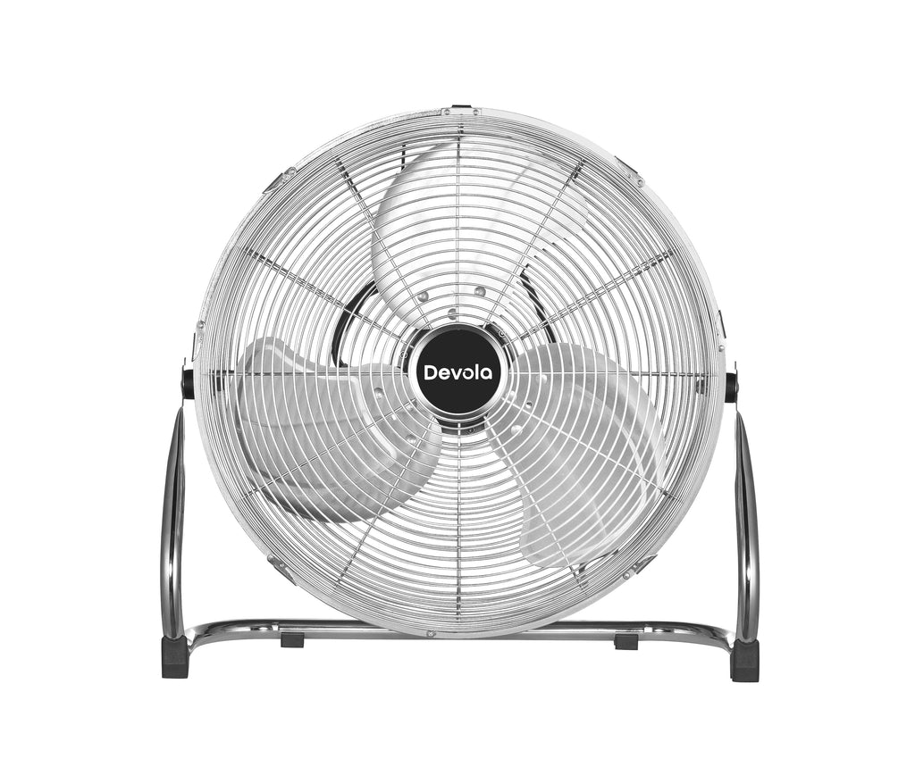 Devola 3 Speed 16-inch Floor Fan - Chrome - DV16FFC