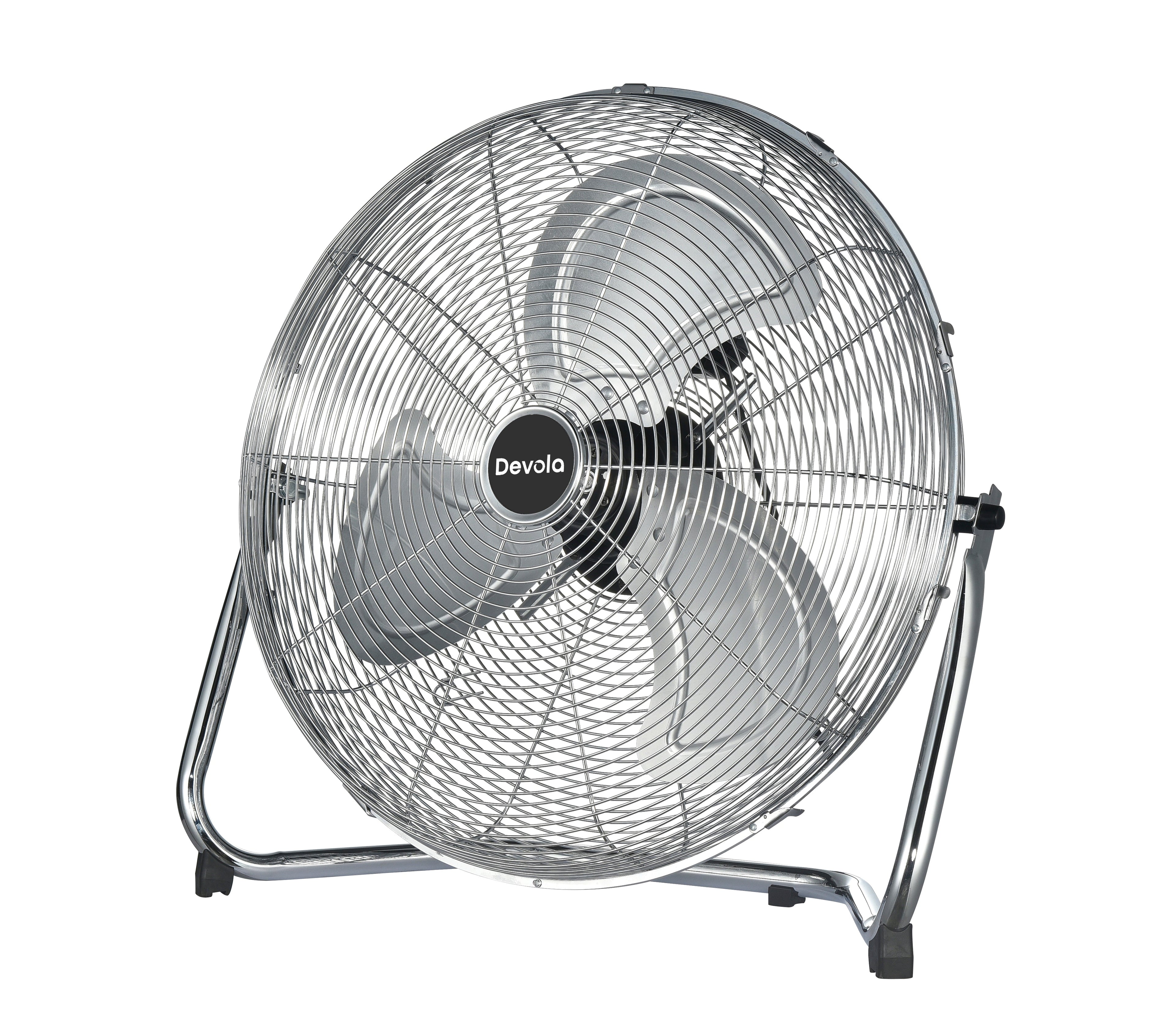 Devola 3 Speed 16-inch Floor Fan - Chrome - DV16FFC