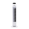 Devola Tower Fan - 3 Speed, 12 Hour Timer, Remote Controlled - White - DV33TFWH