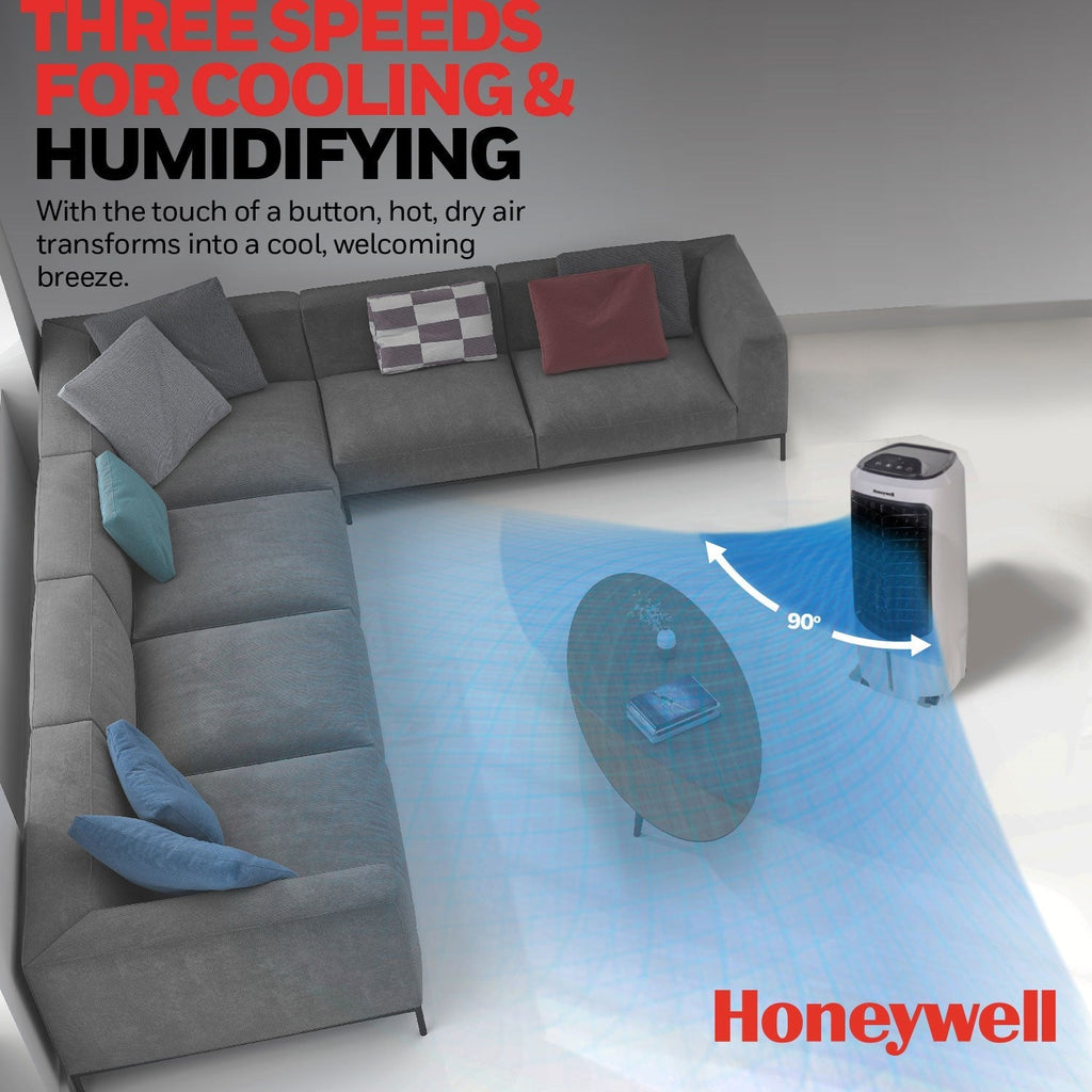 Honeywell 10L Evaporative Air Cooler with Remote - TC10PCE